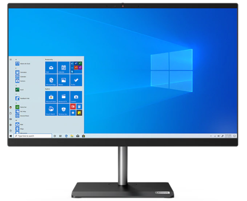 All-in-One Lenovo V30a-24IML AIO procesor Intel Core i5-10210U, Ecran 23.8" FHD (1920x1080) IPS, 8GB DDR4-2666MHz,
