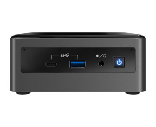 Mini PC Intel nuc 10 cu procesor Intel® Core™ i5-10210U pana la 4.20 GHz, 8GB DDR4, Storage 240 GB M2 SSD, Wi-Fi, Bluetooth, Intel® UHD Graphics