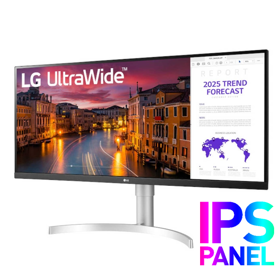 Monitor LED IPS LG 34", 2560x1080, DisplayPort, FreeSync, Vesa, Negru, 34WN650-W