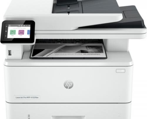 Multifunctionala HP LaserJet Pro MFP 4102dw, Laser, Monocrom, Format A4, Duplex, Retea, Wi-Fi