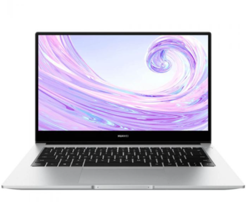 Laptop ultraportabil Huawei MateBook D14, Intel Core i5-1135G7, 14 inch, Full HD, 8GB, 512GB SSD, Intel UHD Graphics, Windows 11 Home, Argintiu