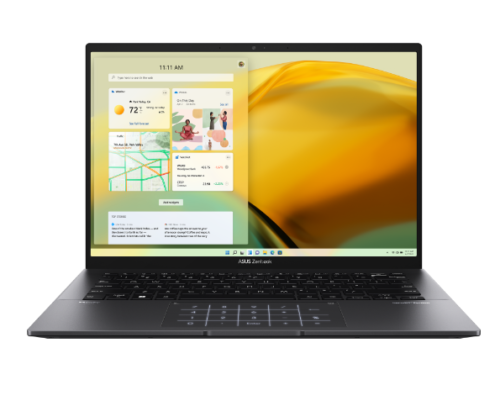 Laptop ASUS ZenBook 14 UM3402YA-KP680, AMD Ryzen 7 7730U, 14inch, RAM 16GB, SSD 1TB, AMD Radeon Graphics, No OS, Jade Black