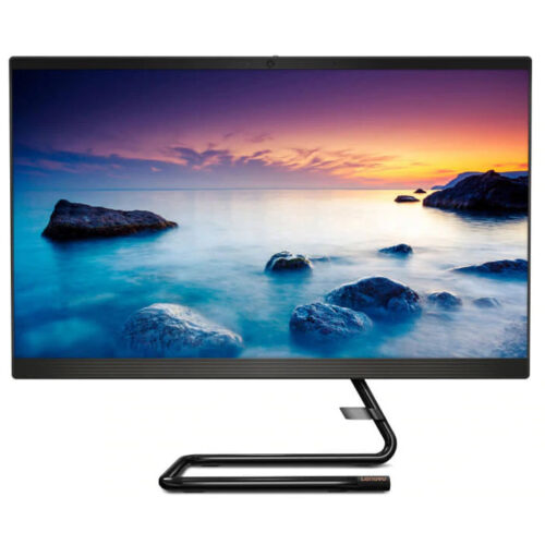 All-in-One Lenovo IdeaCentre 3 27IMB05 cu procesor Intel® Core™ i7-10700T pana la 4.50 GHz, Comet Lake, 27", Full HD, 8GB DDR4, 1TB SSD M.2  NVMe, DVD-RW, Intel UHD Graphics 630, Free DOS, Mouse + Tastatura