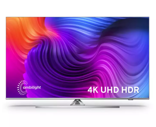 Televizor LED Philips 127 cm (50") 50PUS8536/12, Ultra HD 4K, Smart TV, Ambilight pe 3 laturi, WiFi, Android TV, CI+, screen miroring, 2021