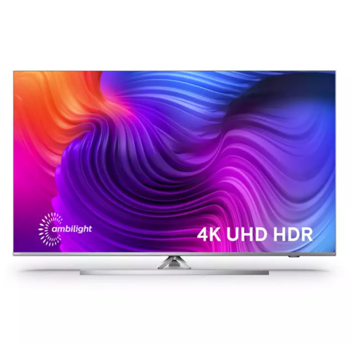 Televizor LED Philips 127 cm (50") 50PUS8536/12, Ultra HD 4K, Smart TV, Ambilight pe 3 laturi, WiFi, Android TV, CI+, screen miroring, 2021