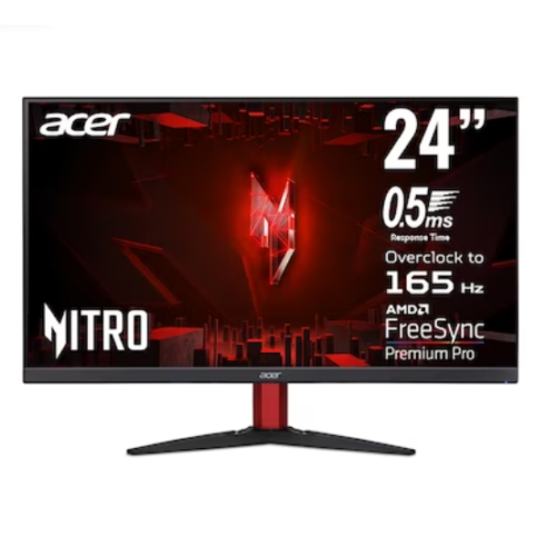 Monitor Gaming LED IPS Acer 24", FHD, 165Hz, 0.5ms, FreeSync Premium, HDR10