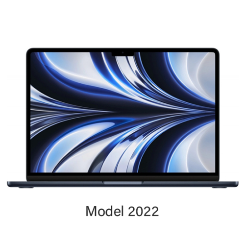 Laptop Apple MacBook Air 13 (2022) display Liquid Retina 13.6",procesor Apple M2 (8 core), video (8 Core), 256GB SSD, macOS Monterey, culoare Midnight