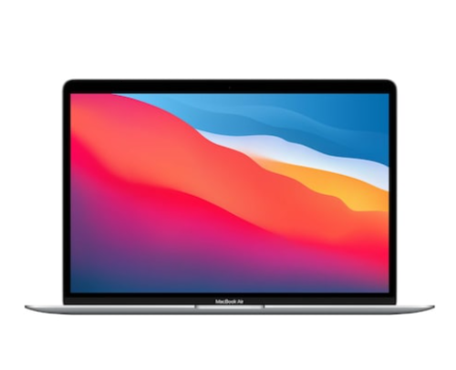 Laptop Apple MacBook Air 13, procesor Apple M1 (8 core),video (7 core), display 13.3", memorie 8GB, SSD 256GB,macOS Big Sur, Silver