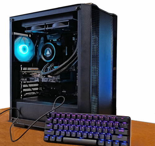 calculator PC gaming -Intel i9 12900k -32GB DDR4-video RX 7800 XT 16GB-WiFi 6