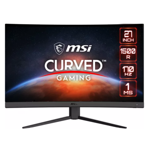 Monitor Gaming 27'' MSI Optix G27CQ4  WQHD VA 170Hz 1ms, AMD Freesync, SRGB 114%, Display Port, HDMI, Negru