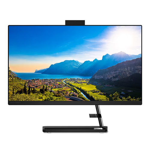 Sistem All-in-One Lenovo IdeaCentre 3 24ALC6 cu procesor AMD Ryzen™ 3 5300U, display 23.8", Full HD, IPS, 16GB DDR4, 512GB SSD, AMD Radeon Graphics