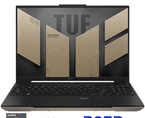 Laptop Gaming ASUS TUF A16 Advantage Edition (2023), AMD Ryzen 9 7940HS, 16inch, RAM 16GB, SSD 1TB, AMD Radeon RX 7600S 8GB, Windows 11, Sandstorm