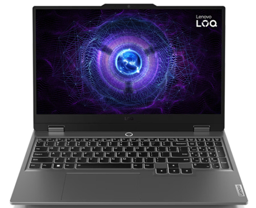 Laptop Lenovo Gaming 15.6'' LOQ 15IRX9, FHD IPS 144Hz, Procesor Intel® Core™ i7-13650HX (24M Cache, up to 4.90 GHz), 16GB DDR5, 1TB SSD, GeForce RTX 4060 8GB, No OS, Luna Grey