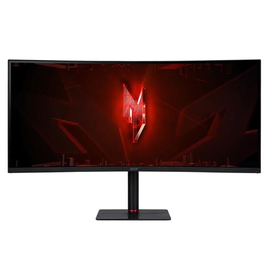 Monitor Gaming curbat LED VA ACER Nitro XV345CURV, 34", UWQHD, 165Hz, AMD FreeSync Premium, HDR10, negru