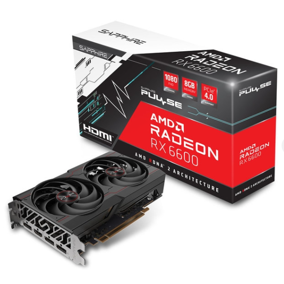 Placa video Sapphire AMD Radeon RX 6600 PULSE 8GB - imagine 2