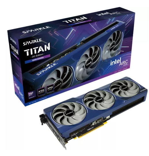 Placa video Sparkle Intel Arc B580 OC 12GB, GDDR6, 192bit