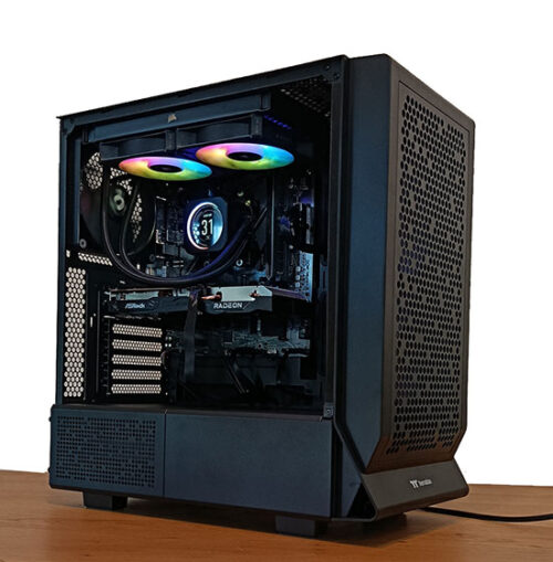 PC gaming i7-12700KF 3.6GHz - mem16GB ddr5  -video 16GB RX9060