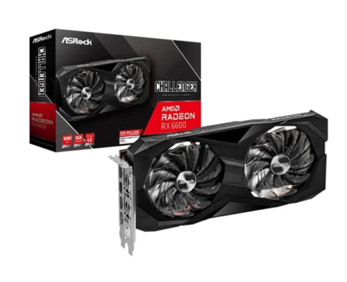 Placa video Asrock Challenger Radeon RX6600 8 GB GDDR6