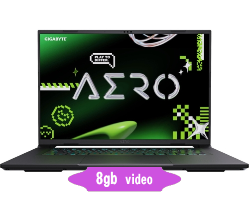 Laptop GIGABYTE AERO X16 1VH, AMD Ryzen Al 7 350, 16 inch, RAM 16GB, SSD 1TB, nVidia GeForce RTX 5060 8GB, Windows 11, Space Gray