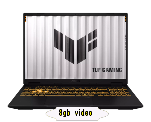 Laptop ASUS TUF Gaming 16 FX610JH-TU026, Intel Core i5-14450HX, 16 inch 144Hz, RAM 16GB, SSD 512GB, nVidia GeForce RTX 5050 8GB, Off Black