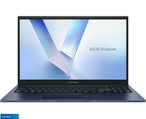 Laptop ASUS Vivobook 15 X1504MA-BQ204, Intel Core 7 350, 15.6 inch, RAM 16GB, SSD 512GB, Intel Graphics, Quiet Blue